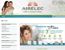 Tablet Screenshot of airelec.fr