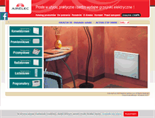 Tablet Screenshot of airelec.pl